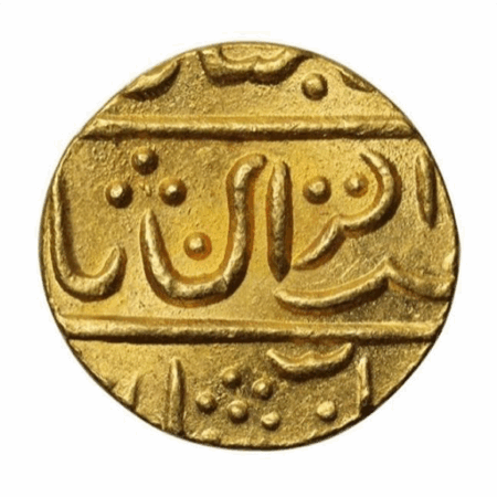 Maharaj Jayaji Rao Scindia  Gold Mohur
