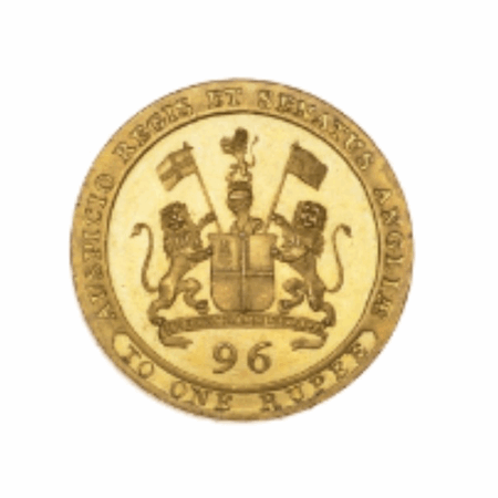 European Style Ninety-Sixth Rupee